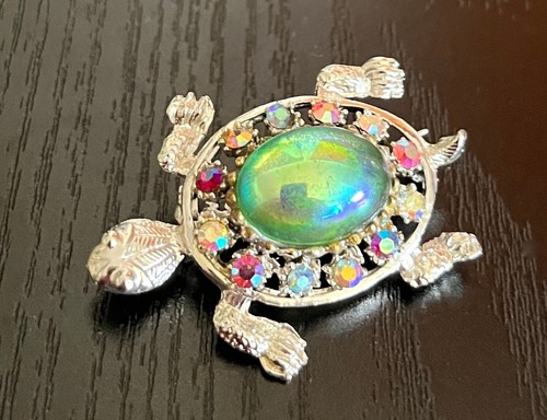 Broche tortue metal - "tortue"/,