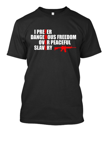 Prefer dangerous freedom - prefer,