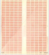 Vignette expérimentale  BH 7 Essai TYPO ND années 60_Feuille 100 en 2 morceaux