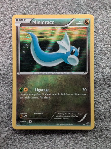 Carte pokémon minidraco 20 - pokémon,