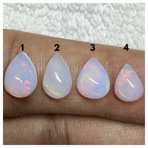 Lot cabochons de poire - de,