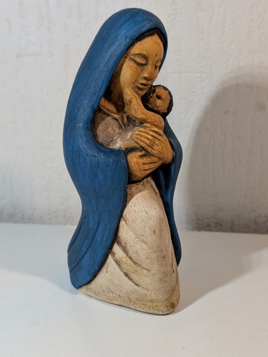 Ancienne statuette vierge - ancienne,