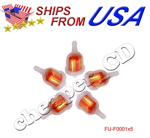 Pieces fuel gas filter - gas, atv