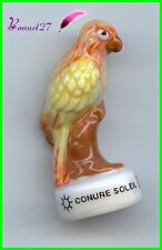 Feve de collection Oiseau Bird Edition Atlas " Le Conure Soleil " #F8