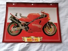 DUCATI 888 SP 5 FICHE MOTO