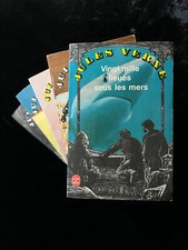 ¤ JULES VERNE - lot 5 livres