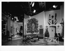 Yul BRYNNER Trauner DONEN Musical Décor Set Photographe ROGER SCHALL Photo 1960