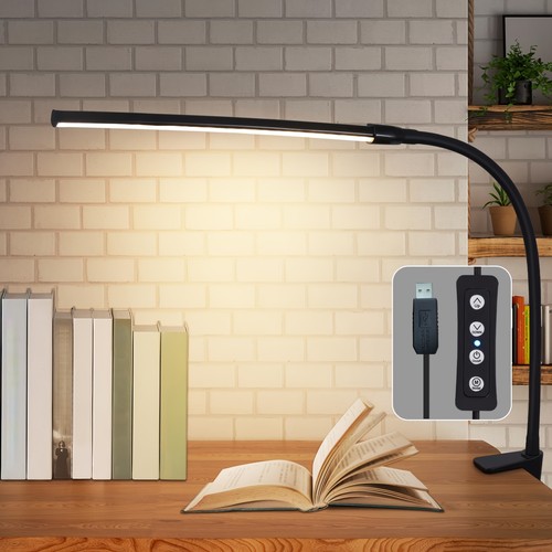 Lampe bureau pince led - bureau, à