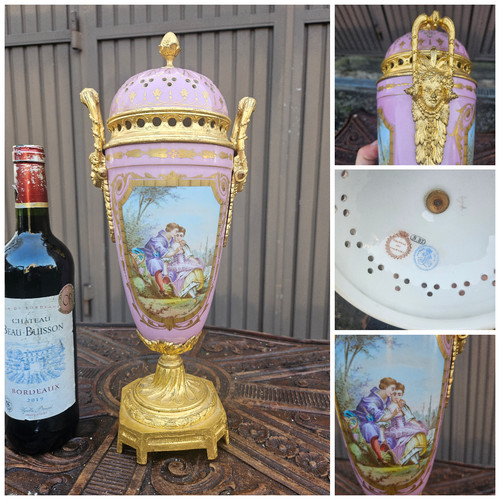 Antique 19thc sevres chateau - 19thc,