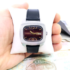 Montre neuve ancienne rare Raketa Big TV Watch 2628 soviétique 1970 service U...