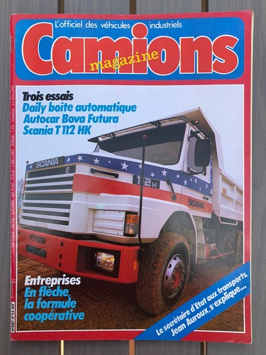 Camions magazine de 1985 - camions,