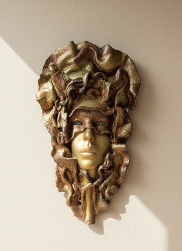 Masque décoratif accrocher - décoratif, à