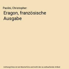 Eragon, französische Ausgabe