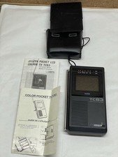 Téléviseur Vintage Citizen TC-63 LCD Pocket TV – Télé Miniature - Années 90