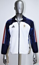 Veste survêtement coupe vent ADIDAS FFF France Taille M 14 ans 