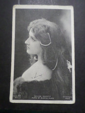 CPA ARTISTE GILDA DARTY, THEATRE/CINEMA, K. F. PARIS, VF OLD POSTCARD TAXEE