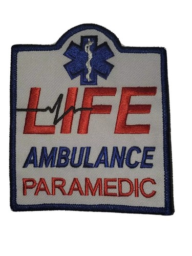 Life ambulance paramedic patch - ambulance,