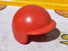 PLAYMOBIL ANCIEN CASQUE ROUGE