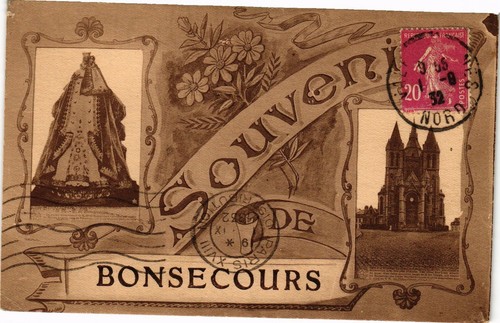 Cpa souvenir bonsecours - souvenir, de
