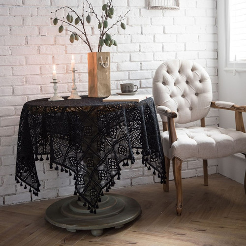 Crochet nappe table housse - crochet,