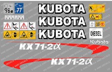 Kubota kx71 mini digger - kx71-2a,