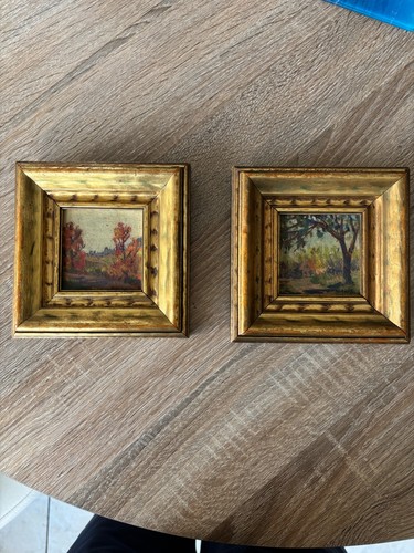 Paire mini tableau - de,