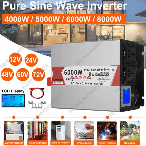 8kw 12v 24v - 4/5/6/8kw, 12v/24v/48v/60v/72v