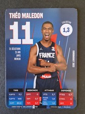 Théo Maledon #11 Carte Slam