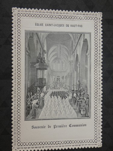Image pieuse canivet dentelle - image,