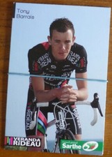 Cyclisme - 4 cartes équipe VERANDA RIDEAU SARTHE année 2010