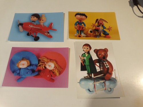 Cartes postales le manège - postales,
