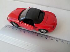 epave - porsche modele boxster rouge - welly