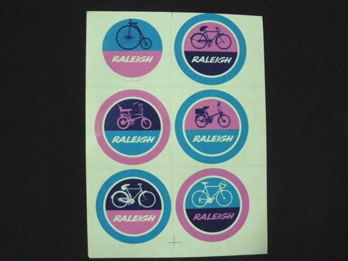 Set rond autocollant raleigh - set,