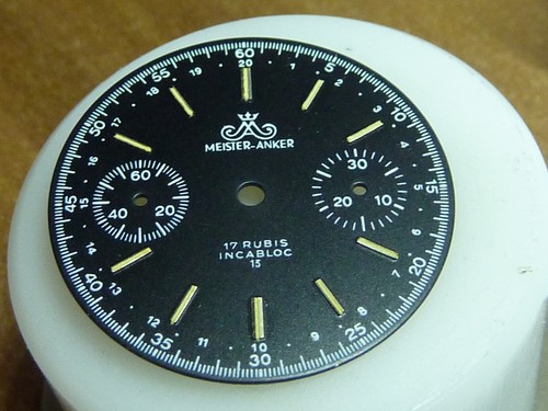 Cadran montre chronographe - cadran,
