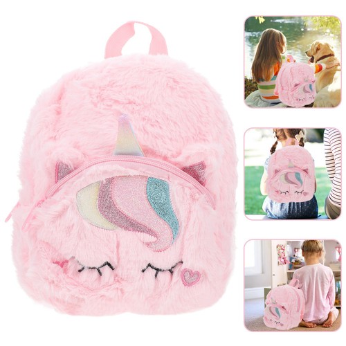 Sac dos peluche portable - À, en