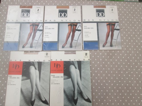 Lot paires bas nylon dd - bas,