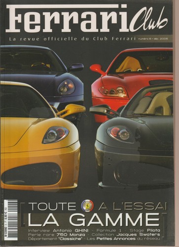 Revue ferrari club france - revue,