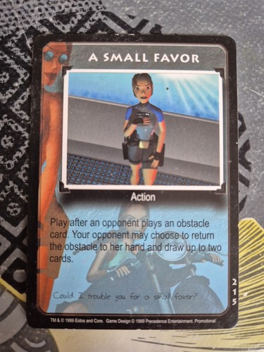 Small favor tomb raider tcg - tomb,