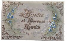 CPA Bonne Année  Carte Celluloïd