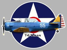 TEXAN T-6 Sticker vinyle