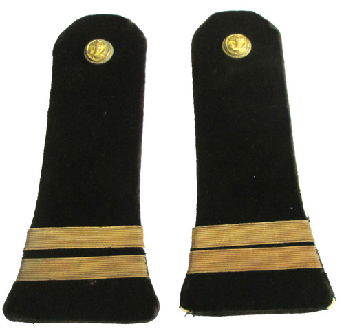 Epaulettes velours marron - velours,