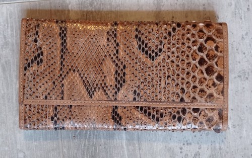 Pochette vintage peau - vintage, en