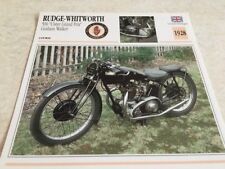 Carte moto Rudge 500 Ulster