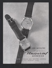 publicité 1948 montres