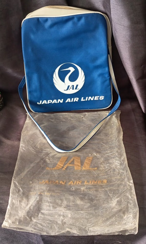 Ancien sac voyage jal japan - ancien,