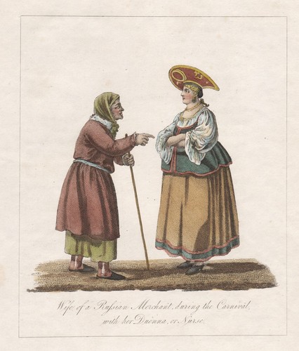 Costume russe femme - costume,