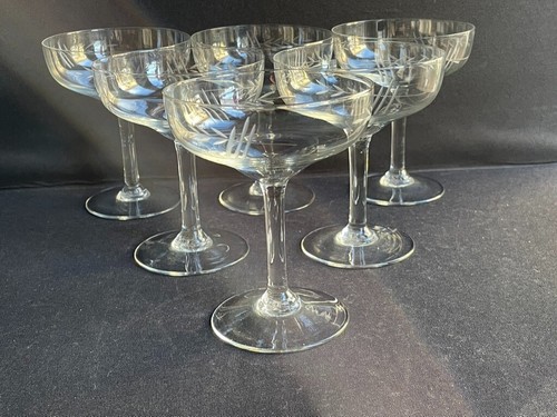 Coupes champagne - 6, à