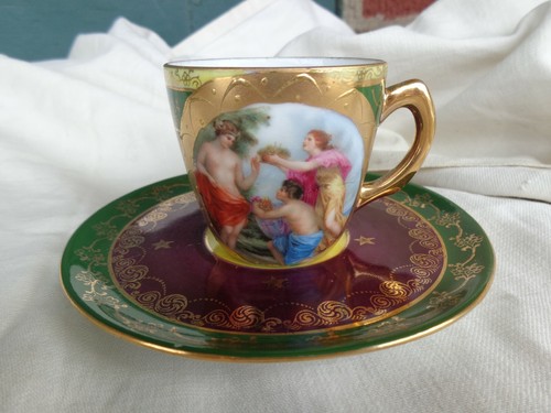 Antique crown porcelain - crown,