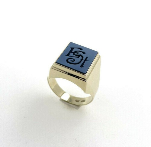 Bague chevalière homme 333 - chevalière,
