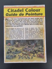 GAMES WORKSHOP - Citadel Colour - Guide de Peinture - FR - 1998